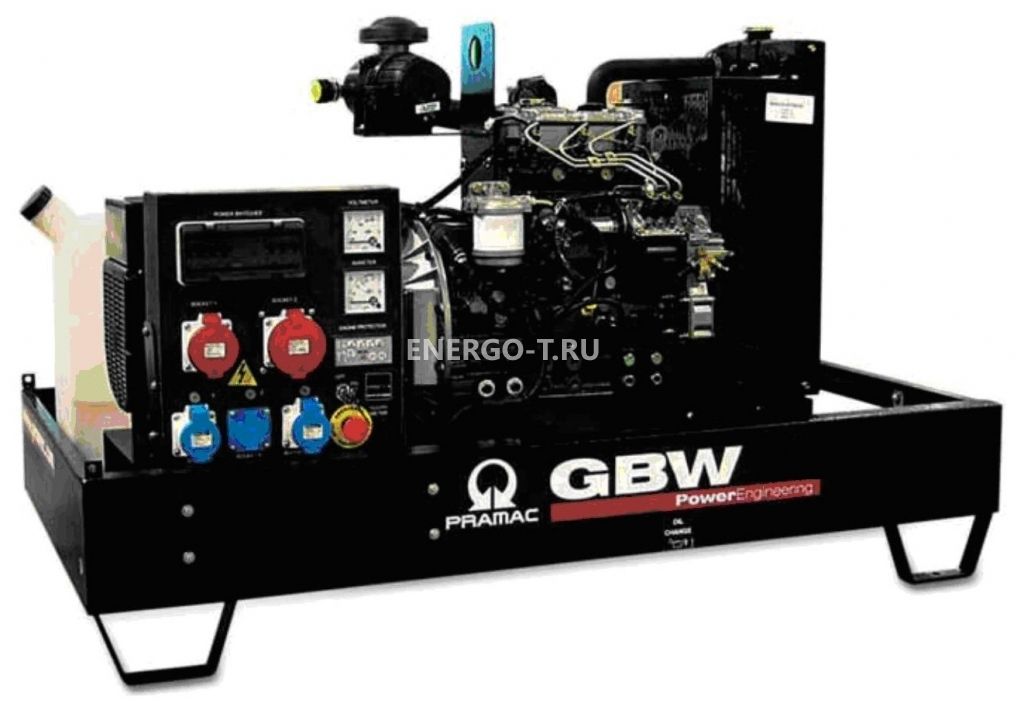 Дизельный генератор PRAMAC GBW 22 P 1 фаза с АВР