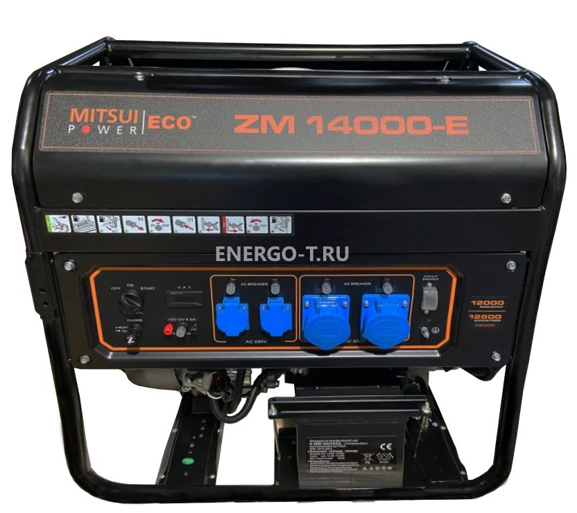 Бензиновый генератор  ZM 14000 E-3