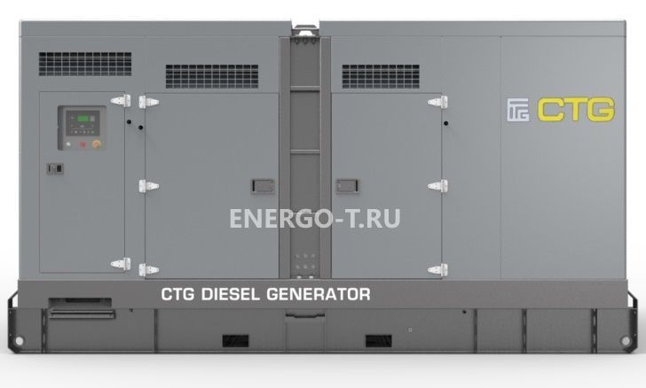 Дизельный генератор CTG 125C в кожухе