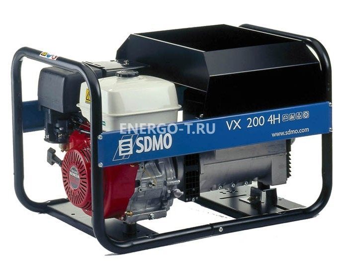 Бензиновый генератор SDMO VX 200/4 H-C (VX 200/4 HS)