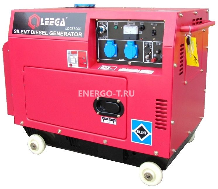 Бензиновый генератор Дизельный генератор Leega LT 6500S