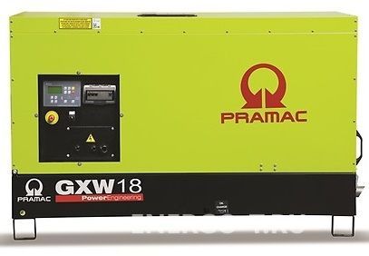Дизельный генератор PRAMAC GXW 18 W в кожухе с АВР