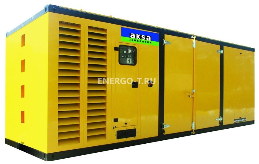 Дизельный генератор AKSA APD1100M в кожухе