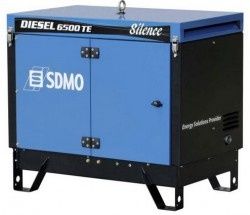 Дизельный генератор SDMO DIESEL 6500 TE SILENCE AVR
