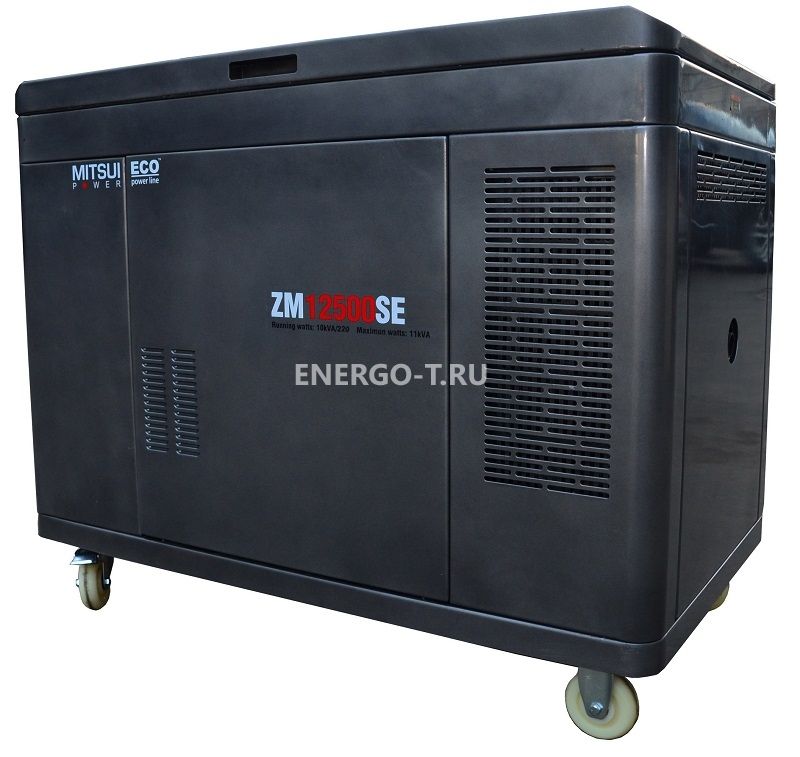 Бензиновый генератор  ZM 12500 SE в кожухе