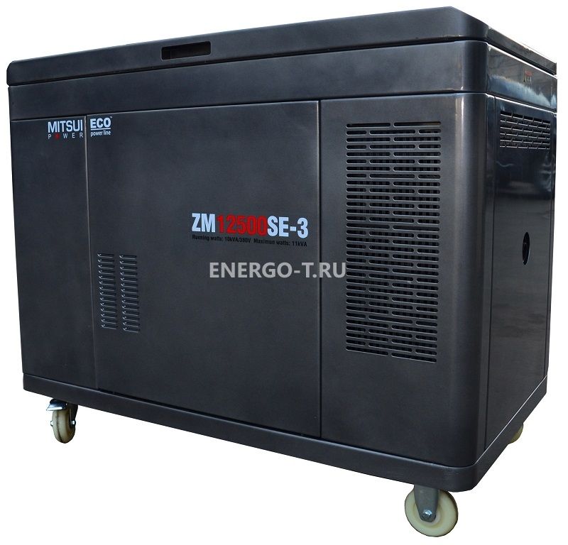 Бензиновый генератор  ZM 12500 SE-3 в кожухе